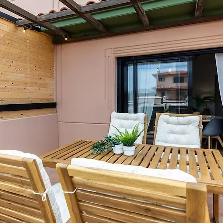 La Caleta Con Piscina Terraza Jardines Privados Terraza Y Wifi * Corralejo